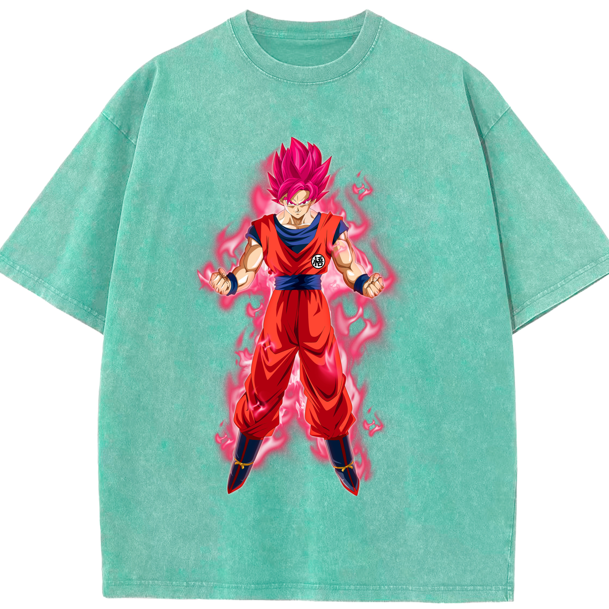 （画像用） ドラゴンボール 孫 悟飯（そんごはん）DRAGON BALL Son Gohan 綿100% ヴィンテージ風 半袖Tシャツ（フロントプリント）